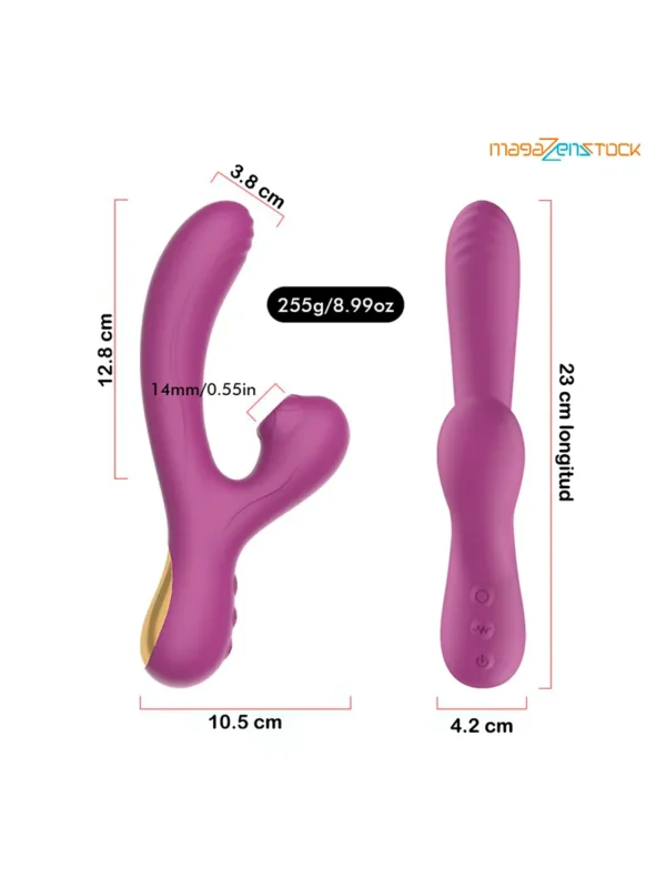 succionador de clítoris vibrador