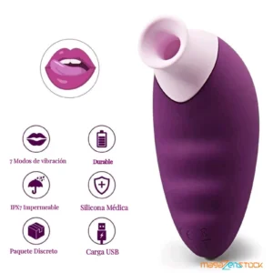 vibrador succionador de clítoris