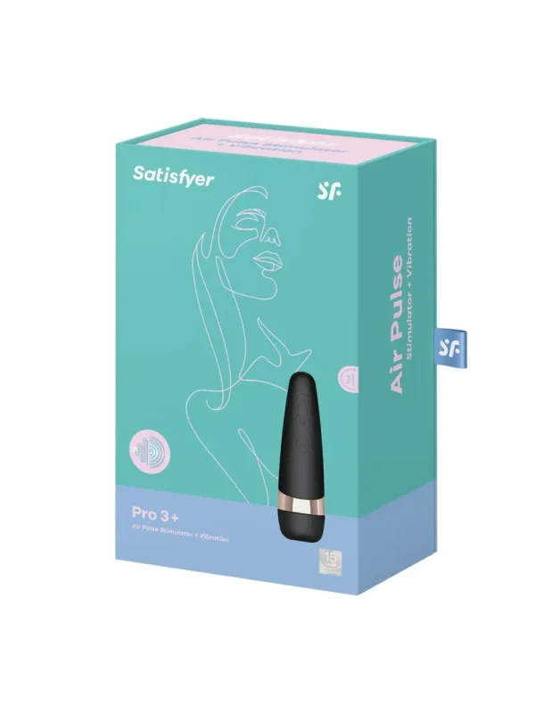 succionador de clítoris para mujer satisfyer pro 3 +