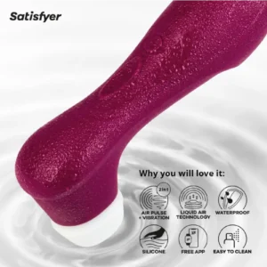 juguete sexual succionador estimulador para clítoris satisfyer pro 2 generación 3 con app